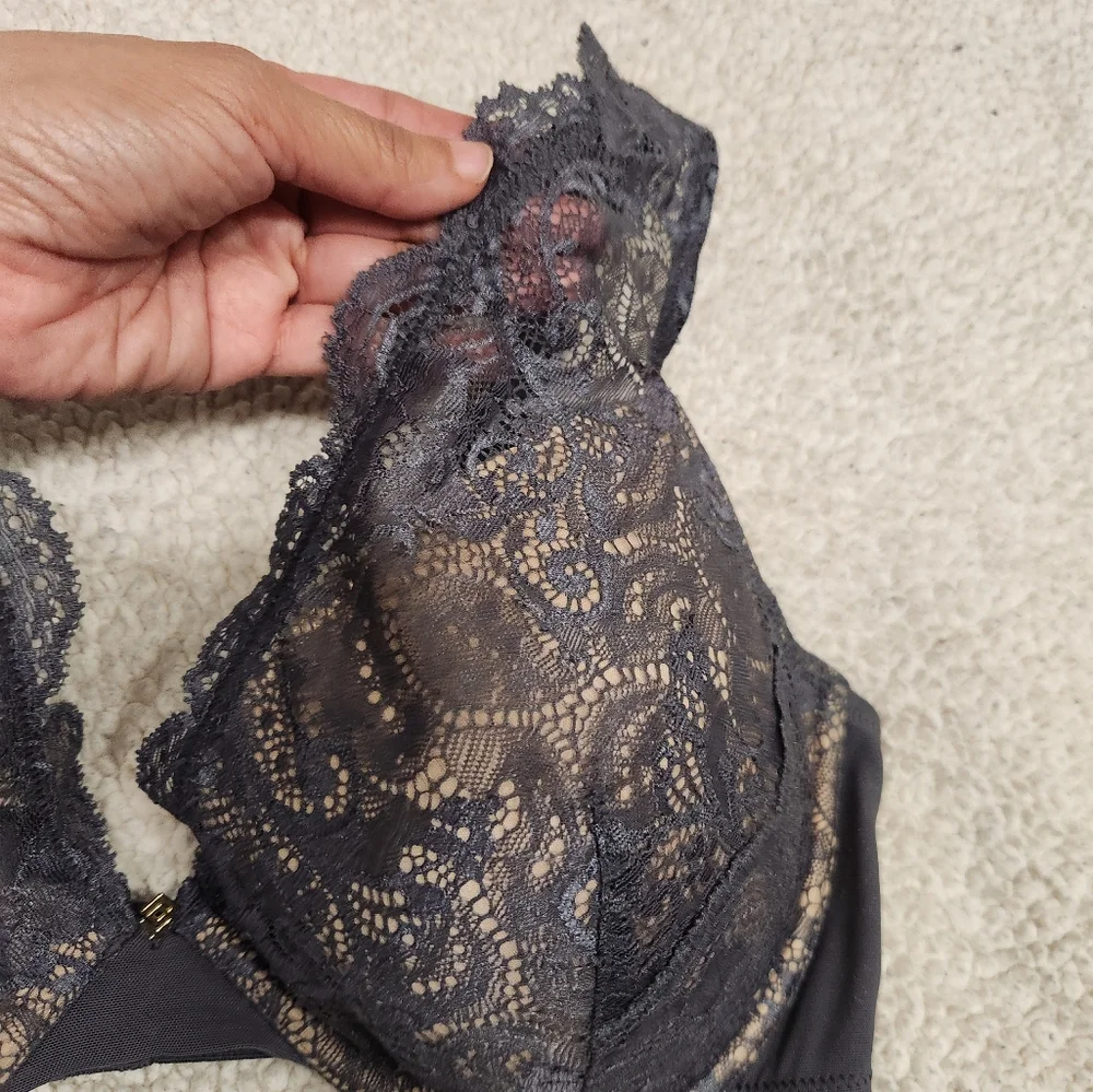 ThirdLove 24/7 lace contour plunge bra 38D